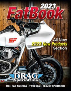 2023 FatBook catalogue from Parts Unlimited and Drag Specialties available at Hogtown Cycles