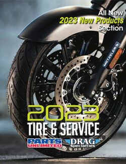 2023 Tire & Service catalogue from Drag Specialties available at Hogtown Cycles